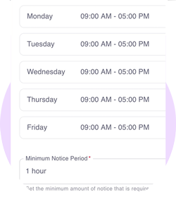 Configure Session Schedules and Capacity - Step 2