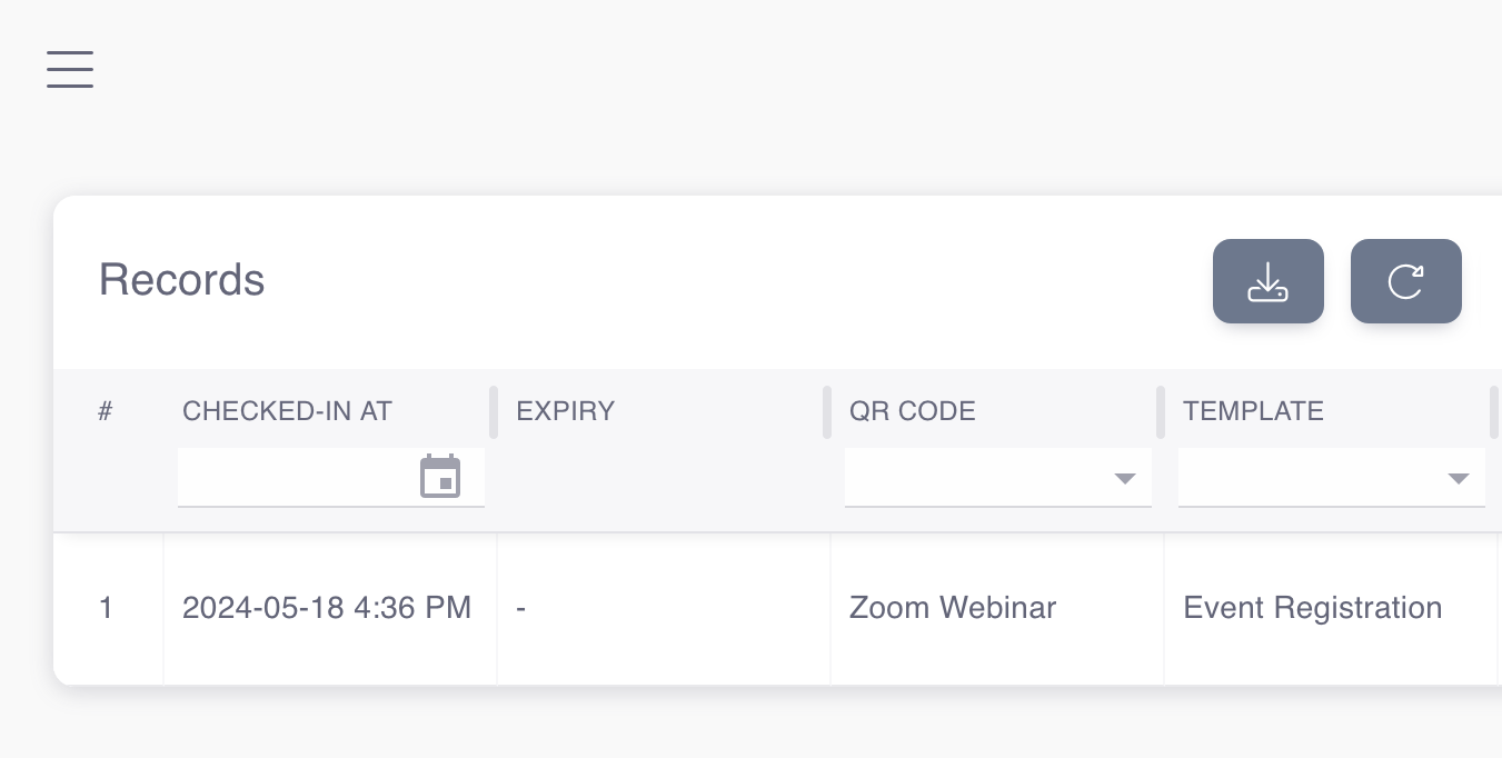 Track Attendance and Export Records - Step 5