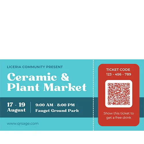 QR Sage Solutions - Ceramic & Plant Market QR Code